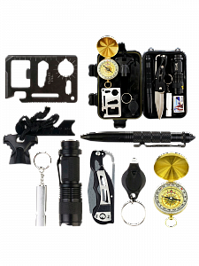 Набор для выживания туристический 8 в 1 Патриот PT-TRS02